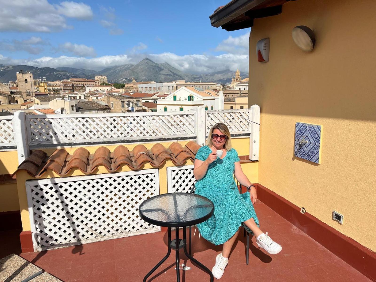 Apartamento La Terrazza Di Palermo Exterior foto
